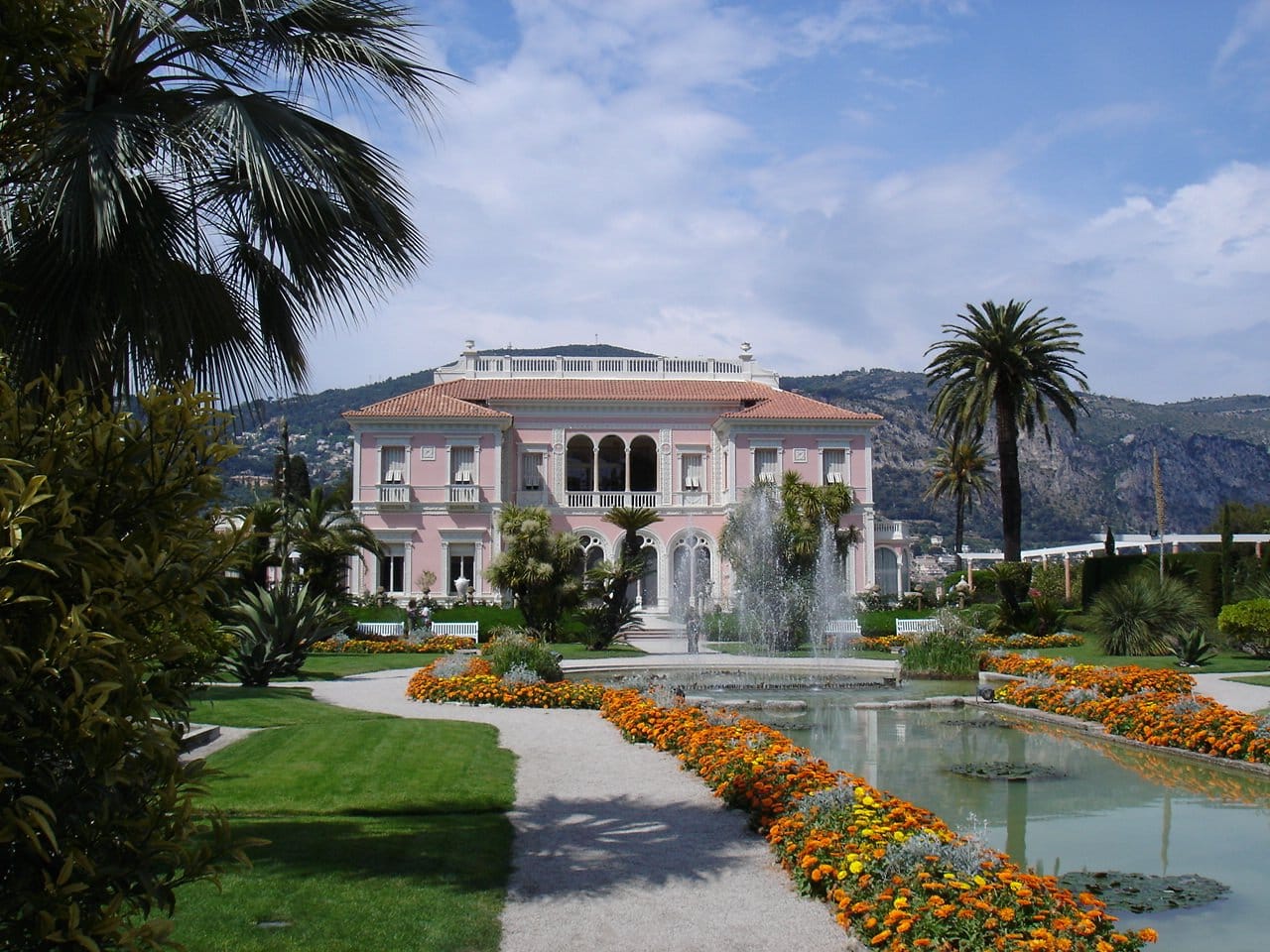 Villa Ephrussi de Rothschild on the French Riviera — a magnificent luxury estate representing the caliber of crypto-purchasable luxury real estate worldwide
