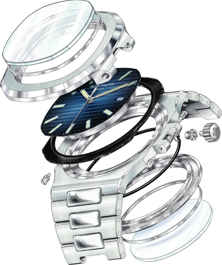 Patek Philippe Nautilus 5711 - luxury watch purchasable with Bitcoin