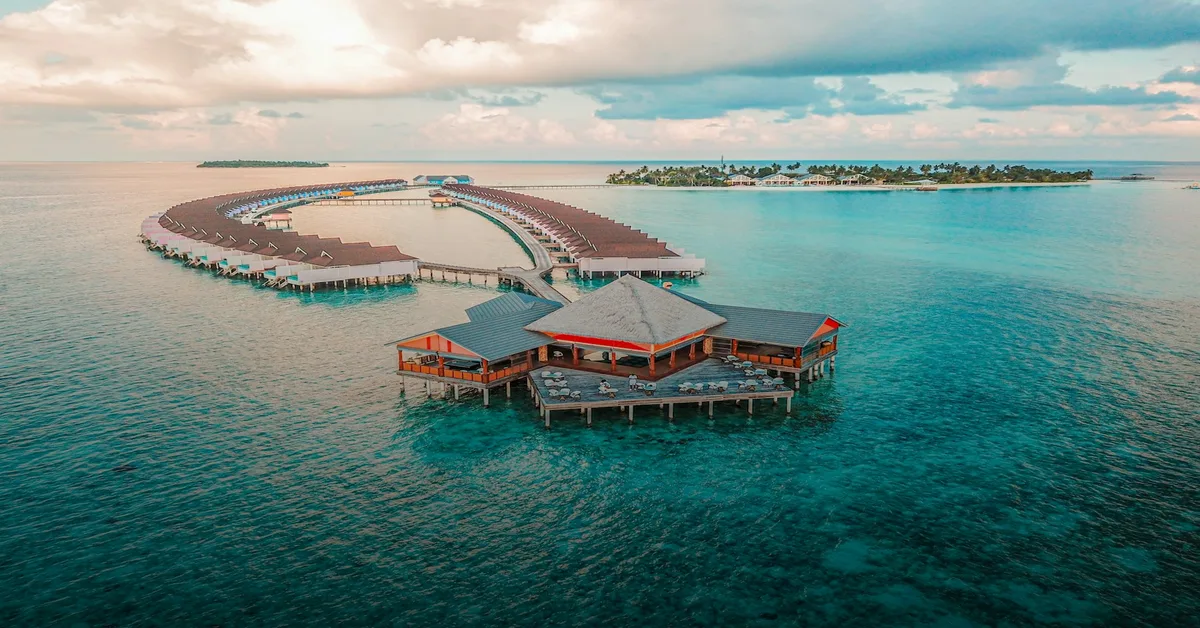 Four Seasons overwater villa Bora Bora — luxury travel with Bitcoin